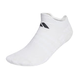 Adidas Unisex Polyester Tennis Low Sock Tennis Ankle Length Socks White/Black (M)