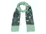 Cashmere Craft WomenS Viscose Printed Scarf (Ov1, Green, Free Size)