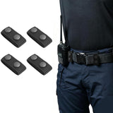 Zibuyu 4Pack Belt Buckle Holders, DoubleSnap Nylon Loop Retainers