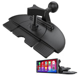 Epronic Replacement Cd Slot Mount for Garmin GPS Navi, Carplay Screen, Phone Holder Standard 17mm Ball Adapter CD Mount for 4-11