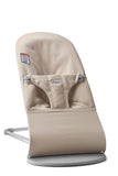 BabyBjrn Bouncer Bliss, Woven m lange, Light Beige | 2-in-1 Adjustable Baby Bouncer Seat and Toddler Chair, Newborn to Toddler 