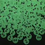 200PCS Letter Beads Glow in The Dark 4x7mm Acrylic Alphabet Letter Z Beads for Jewelry Making Bracelet