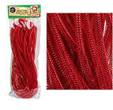 aDecorative Mesh Tubing Red 12 Yards for Wreaths, Centerpieces, Displays, Table Drapes and Glittery Accents