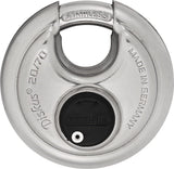 ABUS 20/70 Keyed Alike Extreme High Security Stainless Steel Diskus (Keyed Alike 163365)