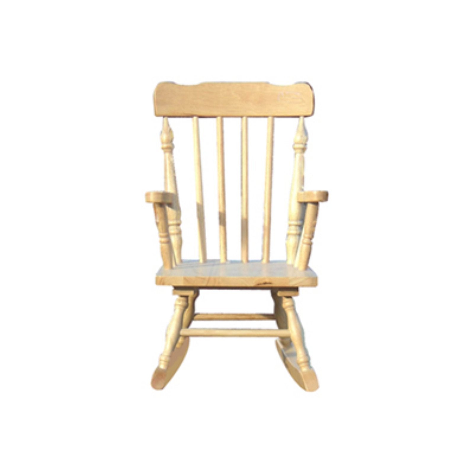 Gift Mark Childs Rocking Chairs - Classic Hand-Made Wooden Rockers For Boys And Girls - Vintage Style Colonial Kid'S Seats - Chi