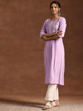 Libas Women'S Viscose Rayon Yoke Design Regular Kurta (29209 Lavender Lavender Xl