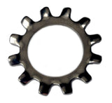 1/4 Stainless Steel External Tooth Star Lock Washers (Pack of 100pcs) Marine Bolt Supply