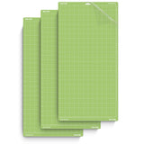 Nicapa Standard Grip Cutting Mat for Cricut Maker 3/Maker/Explore 3/Air 2/Air/One (12x24 inch,3pack) Adhesive&Sticky Non-Slip Fl