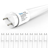 Sunco 10 Pack T8 LED Bulbs 4 Foot, Tube Light Bulbs Ballast Bypass, 48 Inch Fluorescent Replacement, 2200 LM, 18W, 5000K Dayligh