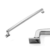 CABDM 10 Pack Polished Nickel Cabinet Pulls 8 Inch(203mm) Hole Center Cabinet Hardware Kitchen Cabinet Handles for Bathroom Draw
