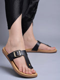 Shoetopia Solid Black Flats For Women /Eu39,Black,6,B0DFVJYJXP