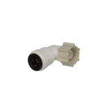 Watts AquaLock P-635 CTS Quick Connect Female Swivel Elbow, 1/2 Inch, White