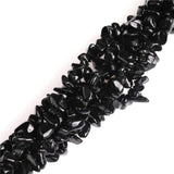 6-8mm Black Glass Gravel Gemstone Chips Beads for Jewelry Making Wholesale Beads Loose Beads Freeform Black 34 JOE FOREMAN