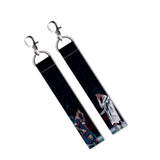 Signoogle 2Pcs Messi And Ronaldo Lanyard Tag With Swivel Lobster Clasp For Bag Luggage, Backpack Laptop Travelers Students Worke
