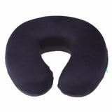 Oshotto U Shape Memory Foam Travel Car Neck Pillow Compatible With Tata Harrier (Black)