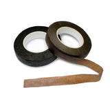 BEADNOVA Floral Tape 1/2inch Flower Tape Mix Brown Floral Tape for Bouquets Floral Arranging Stem Wrap Craft (Brown and Dark Bro