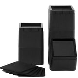 BTSD-home 3 Inches Stackable Bed Risers Furniture Risers for Sofas, Counch, Tables Heavy Duty Bed Frame Lifters 6 Pack
