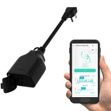 YoLink Smart Outdoor Energy Plug, IP65, 1800W, 15A Smart Plug with RealTime Energy Monitoring, Automatic Safety Shutoff, Alexa 