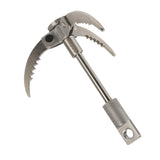 Ruipoo Grappling Hook, Folding Claw Multifunctional Stainless Steel Hook for Outdoor, Camping, Hiking, Tree, Rock, Mountain, Cli