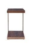 Jofran Inc. Global Archive Solid Acacia And Steel C-Table