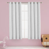 LORDTEX Dinosaur and Star Foil Print Blackout Curtains for Kids Room