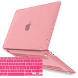 IBENZER Compatible with New MacBook Air 13 inch Case 2022 2021 2020 M1 A2337 A2179 A1932, Plastic Hard Shell Case with Keyboard 