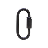 RCH Hardware QL-BR01-50 Brass Quicklink, 7 Gauge, Oil Bronzed Black (2 Pack)
