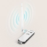 Tp-Link Nano Usb Wifi Dongle 150Mbps High Gain Wireless Network Adapter For Pc Desktop And Laptops. Supports Win10/8.1/8/7/Xp Li