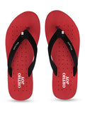 Ortho Joy Doctor Orthopedic Slippers For Ladies Daily Use/Mcr Chappals For Women,Red,6,B094VHPCTC
