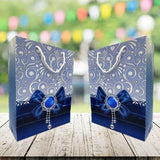 Eoi Marketing Multipurpose Printed Paper BagsParty Favor Gift Bags with Handles for Events |Medium Size (L26cm x W10cm x H32cm)