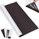 Amylove Blank White Surface Magnet Sheets 48 Inch x 5 Feet, 30 Mil Magnetic Roll Printable Flexible Vinyl Blank Magnetic Sign Sh