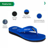 Ortho Joy Doctor Orthopedic Slippers For Women (Royal Blue),Royal Blue,7,B09WD78ZHN