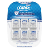 OralB Glide Cool Mint Deep Clean Floss, 6 Count, Glide Dental Floss