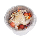 Turkey Brine Bag, 10 Pack, 30 21 Inch 5 Gallon Bucket Liner Bags for Brining and Marinating Meat, Extra Thick Leak-Proof Brinin