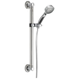 Delta Faucet 9Spray Slide Bar Hand Held Shower with Hose, Chrome Handheld Shower Head, Slide Bar Hand Shower, Handheld Shower, 