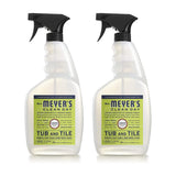 MRS. MEYERS CLEAN DAY Lemon Verbena Tub and Tile Cleaner 33 Fl Oz (Pack of 2)