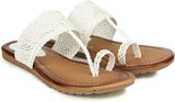 Shoetopia Womens White Stylish Trending Flats-Eu40,WHITE,7,B09MN7VY3K
