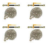 Mytee Products (4 Pack) 5/16 x 20 Grade 70 Chain 5/163/8 Peerless QuikBinder Kit H51250658 Ratchet Load Binder WLL #7100