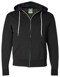 Independent Trading Co. Unisex Sherpa-Lined Hooded Sweatshirt - Black, Xl