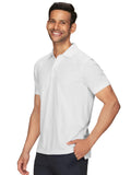 Xyxx Men'S Solid Regular Fit Shirt (Xy_Cr14_Polo Tshirt_1_White