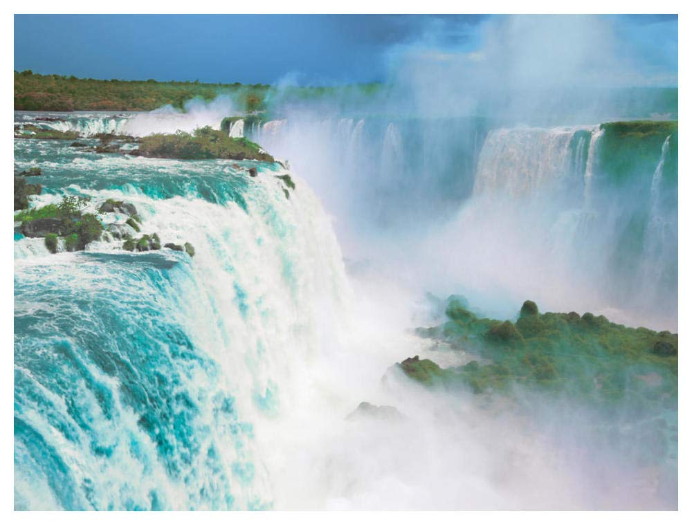 Iguazu Falls, Brazil-Paper Art-50,,X38,,