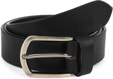Generic Formal Casual Xxxxxl Oversize Plus Size Mens Genuine Leather Belt Black