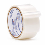 WOD SPT7A UHMW Polyethylene Transparent Film Slick Tape, 4 inch x 10 ft. Aggressive Adhesive - Ideal For Squeak Reduction, Drawe