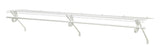 ClosetMaid 5632 Super Slide Ventilated Shelf Kit With Closet Rod, 6 by 12, White