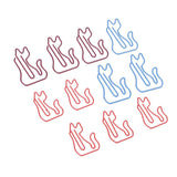CALANDIS 3x10 Pieces Colored Cat Shape Metal Paper Clip Bookmark Stationery Office Gift | Stationery | Drawing Accessories | Dra