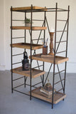 Kalalou Chw1044 Unit W/Six Adjustable Wooden Shelves, Brown