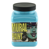 Chroma Acrylic Mural Paint for Interior and Exterior Murals Lightfast, Mixable, HardWearing Vibrant Pigment, 16 Oz Calypso (2
