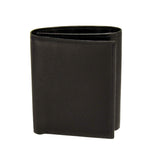 Preferred Nation Mens RFID Trifold Wallet 3 w X 4h, Black, One Size