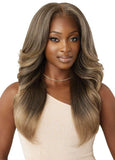 Outre Lace Front Wig - Perfect Hair Line 13X6 - Tayon (BURGUNDY)