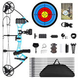 PANDARUS Archery Ready to Hunt Lightweight Compound Bow Package for Adults and Youth,0-50 Lbs Draw Weight,290fps,Limbs Made in U